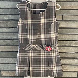 Plaid School Dress